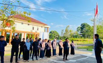 Meningkatkan Kedisiplinan, Sisanto Ingatkan Pentingnya Kehadiran dan Tertib Administrasi Saat Apel Pagi