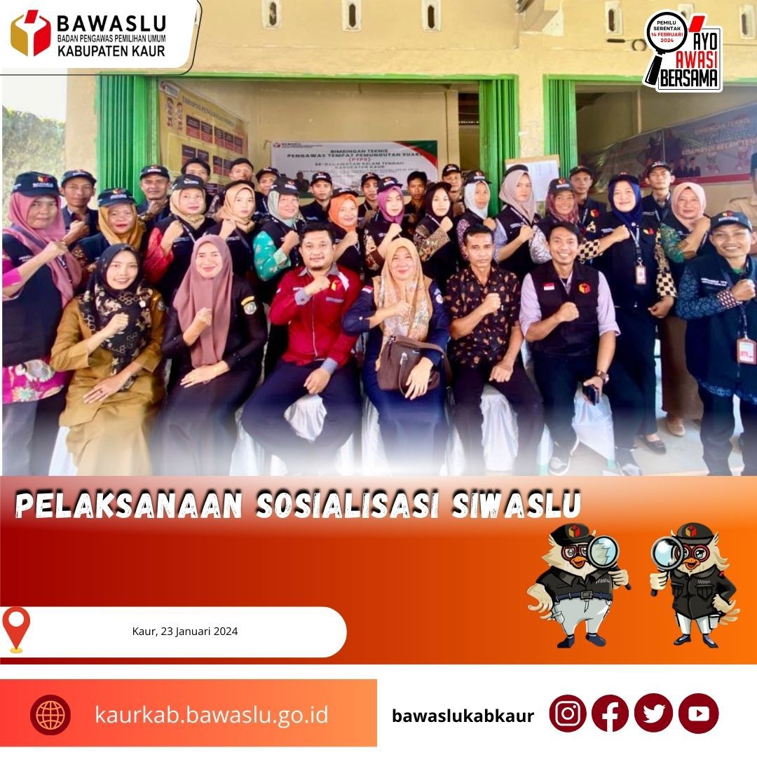 SOSIALISASI SIWASLU