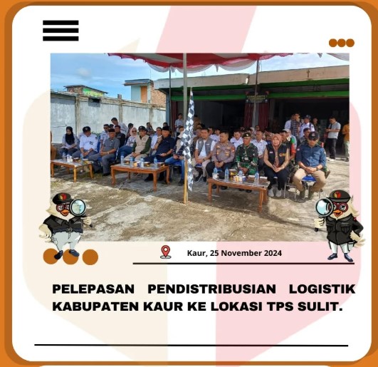 Pendistribusian Logistik Ke TPS Sulit