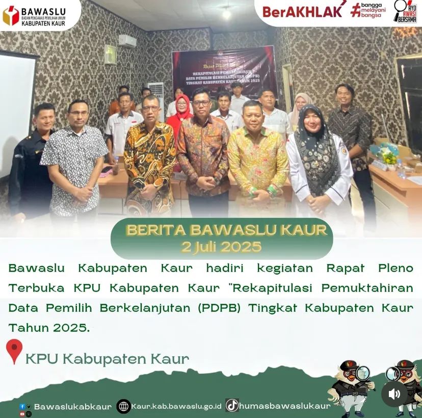 Kordiv HPPH dan staf  hadiri rapat pleno terbuka PDPB 
