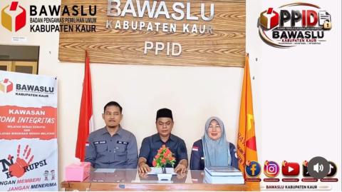Ketua Bawaslu Kabupaten Kaur Mewakili Lembaga menegaskan tekad untuk memperkuat pelaksanaan informasi publik agar masyarakat memperoleh hak atas informasi secara terbuka, adil dan bertanggung jawab.