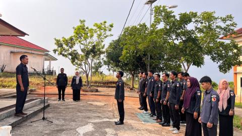 Apel Pagi Bawaslu Kaur: Tekankan Peran Strategis Sekretariat Sambut Status Unit Kerja Mandiri