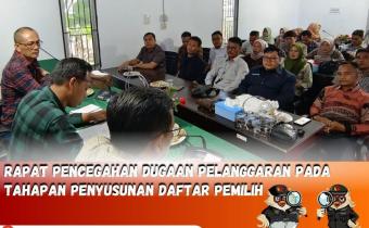 Rapat Penyusunan Daftar Pemilih