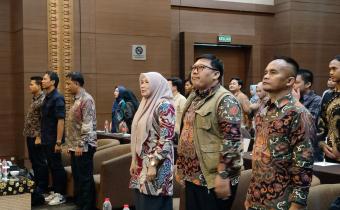 Kordiv HPPH dan Staf hadiri Bimtek Pengembangan Kapasitas Alumni SKPP