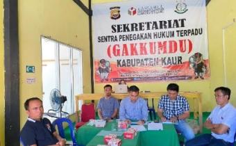 Koordinasi dengan Kordiv Panwaslu Kecamatan Kordiv Penanganan Pelanggaran dan Penyelesaian Sengketa (PPPS) Se-Kabupaten Kaur menjelang Tahapan Kampanye.