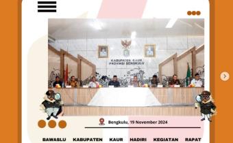 Ketua Bawaslu Kabupaten Kaur Hadiri Rapat Persiapan Pemilihan Kepala Daerah 2024