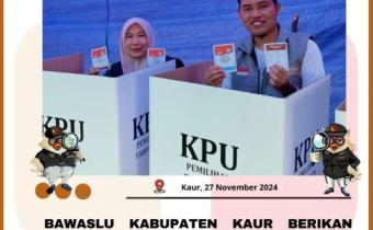 Bawaslu Kaur Berikan Hak Suara