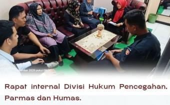 Kordiv HPPH Bawaslu Kaur Titi Firda Kusni beserta Staf Lakukan Rapat Interval Divisi 