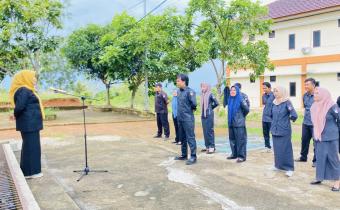 Pimpin Apel Ramadhan, Titi Firda Kusni S.H.I : Jadikan Puasa Momentum Evaluasi Diri dan Perbaikan Kinerja