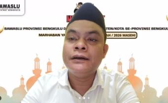Jadi Narasumber Ngabuburit Pengawasan, Ketua Bawaslu Kabupaten Kaur Meneguhkan Tata Kelola Kelembagaan
