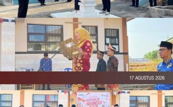 Bawaslu Kabupaten Kaur Melaksanakan Upacara Peringatan HUT RI Ke-81 di Lingkungan Sekretariat Bawaslu Kabupaten Kaur