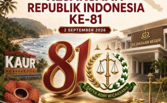 Momentum hari ulang tahun Kejaksaan RI