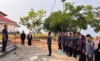 Apel Pagi Bawaslu Kaur: Tekankan Peran Strategis Sekretariat Sambut Status Unit Kerja Mandiri
